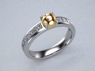 Dragon ball z engagement ring concept