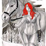 horse and RedSonja