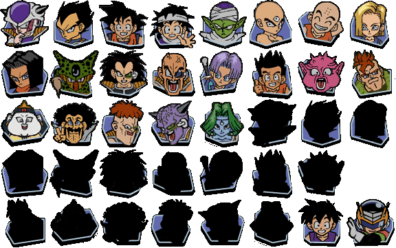 Dbz Tutorial Icon DBZ Budokai I Icons v2 by Jambaman on DeviantArt