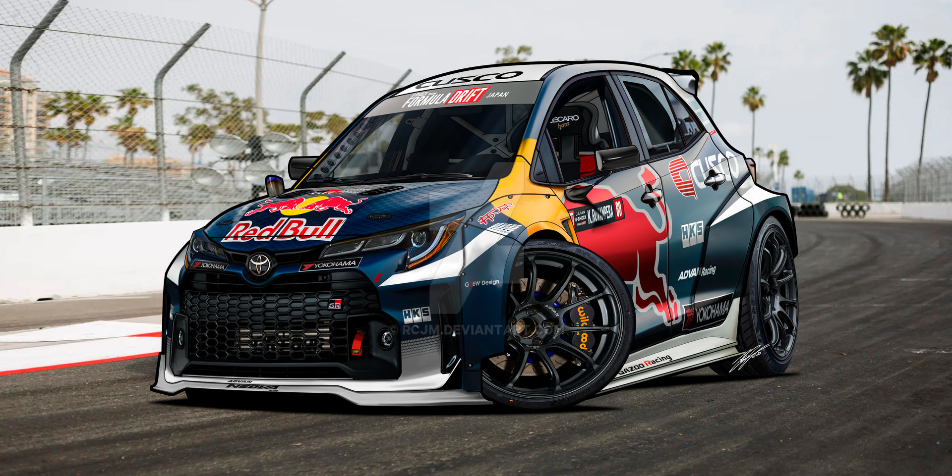 2023 Toyota GR Corolla Drift-Racing Car