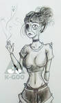 Zombie Girl by K-Goo