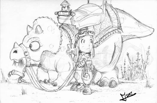 Explorers sketch