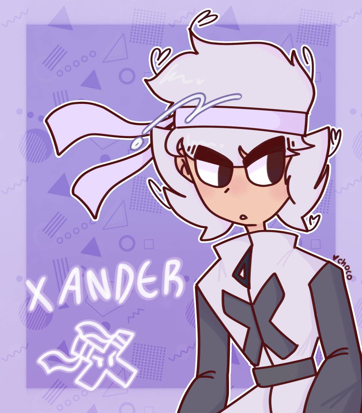 ALPHABET LORE] human! X (Xander) by chocoisdeviant2011 on DeviantArt