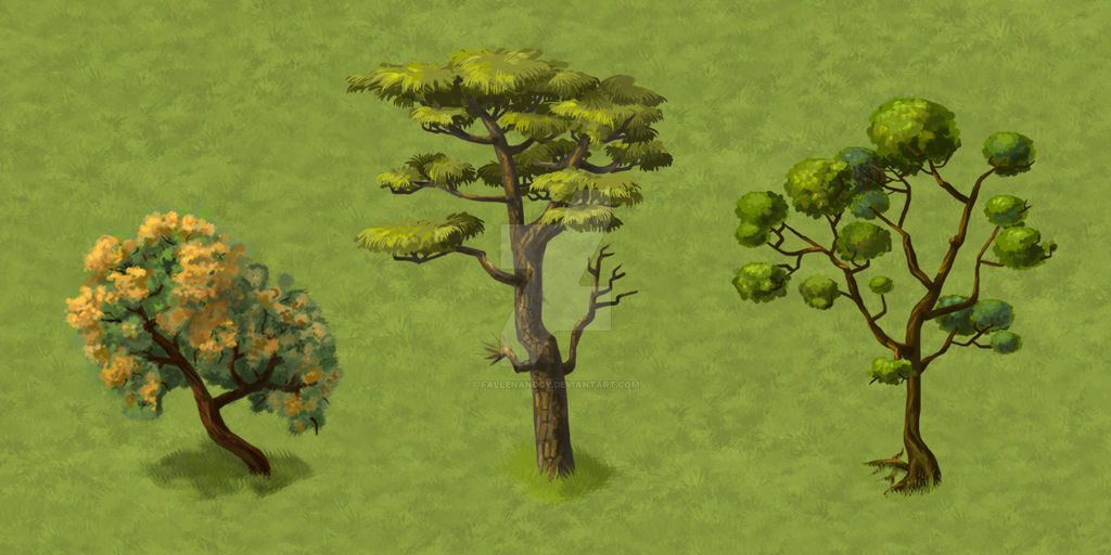 Tree Render Deviantart Trees concept by FallenAndgy on DeviantArt