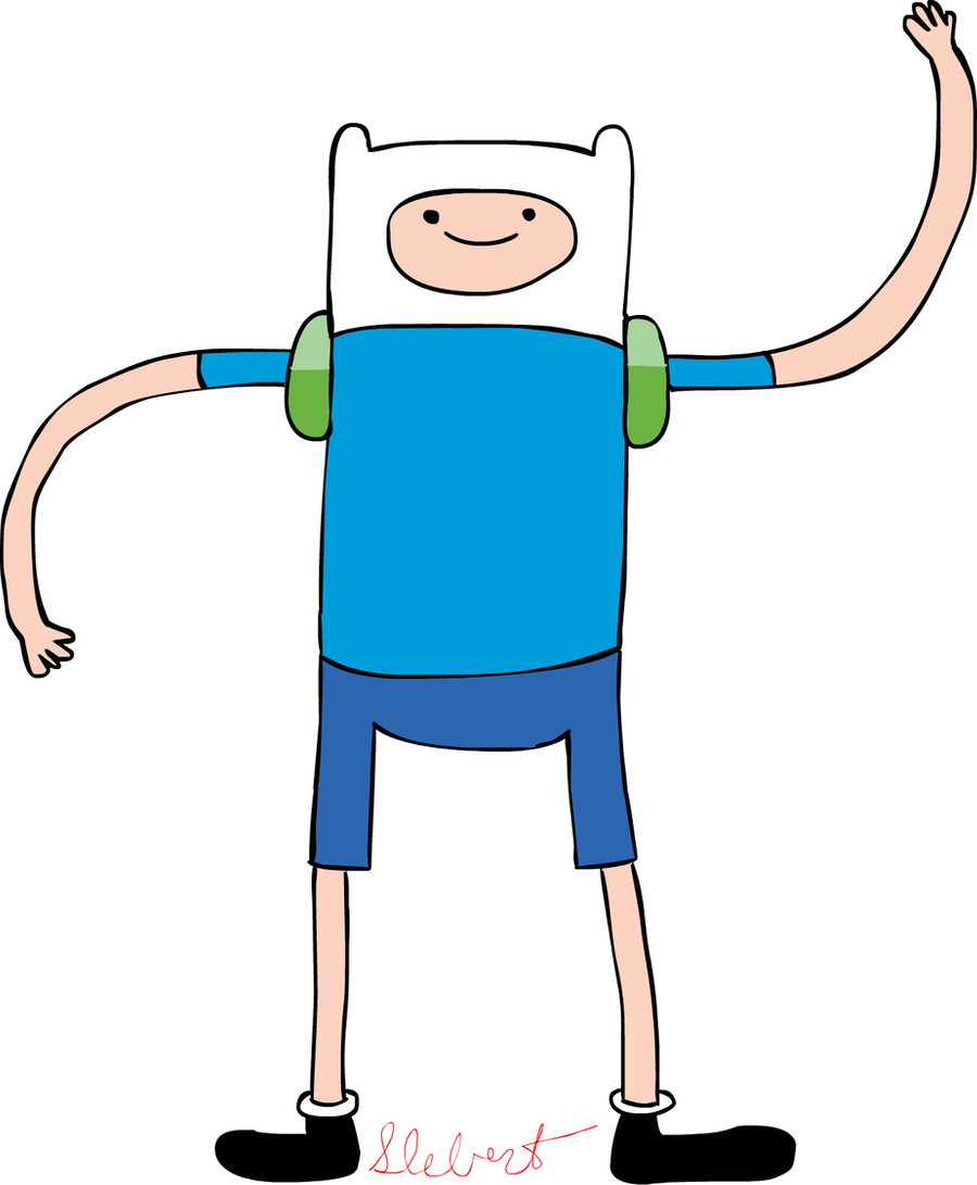Finn from Adventure Time by Slebert on DeviantArt