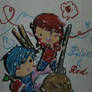 Red and Blue chibi