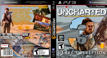 Uncharted 3: Drake's Deception Alternate Cover