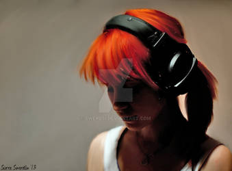 Hayley Williams Digital Painting