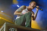 Chester of Linkin Park DIGITAL PAINTING by Swerdsi