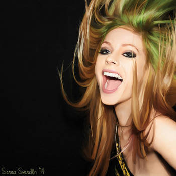 Avril Lavigne DIGITAL PAINTING