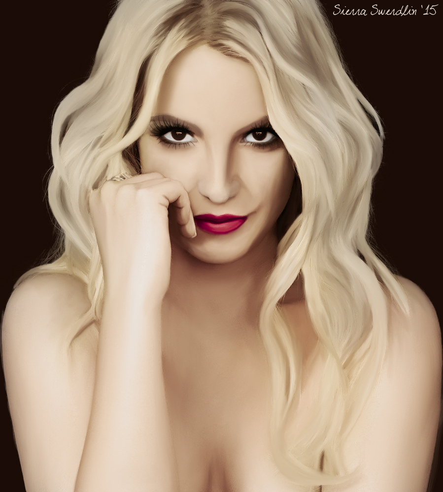 Britney Jean DIGITAL PAINTING