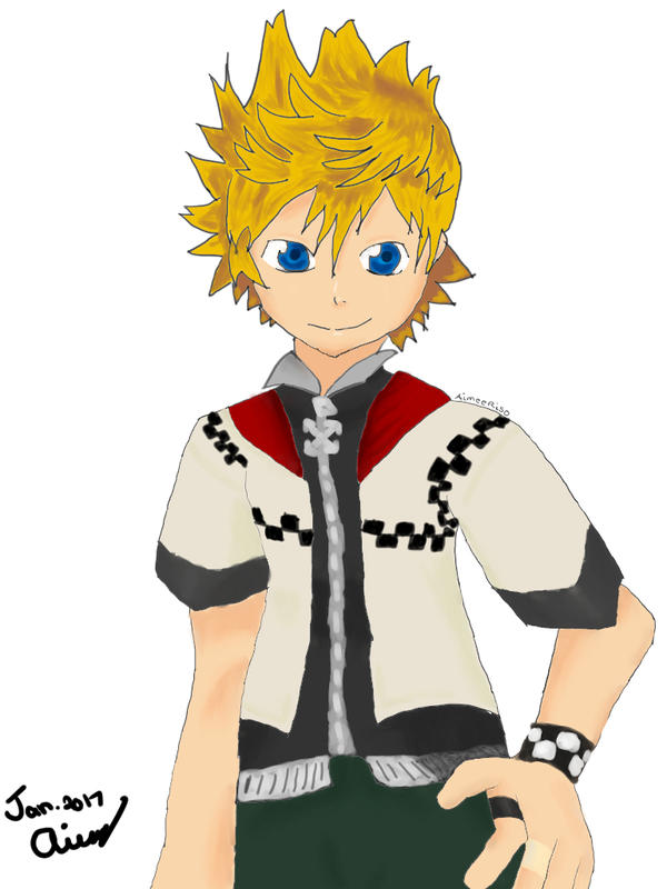 Roxas by artbyaimee on DeviantArt
