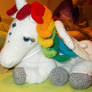 Amigurumi Rainbow Unicorn with wings