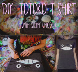 DIY: Totoro t-shirt