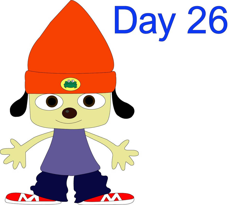 Inverted Color Parappa OktoberColor 2024 Day 26 - PaRappa by hrdeviantart on DeviantArt