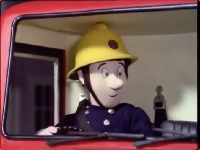 Original Rider Fireman Fireman Sam Original Series - What Goes Up 1994 by CartoonScreenshots ...