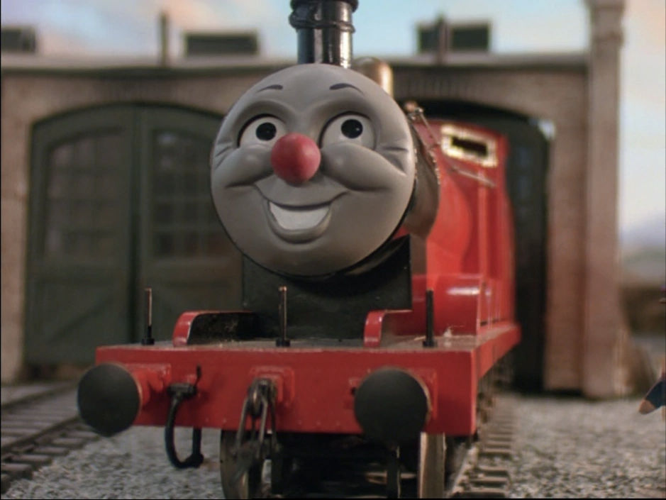 Thomas Friends - James the Red Nosed Engine by CartoonScreenshots on ...