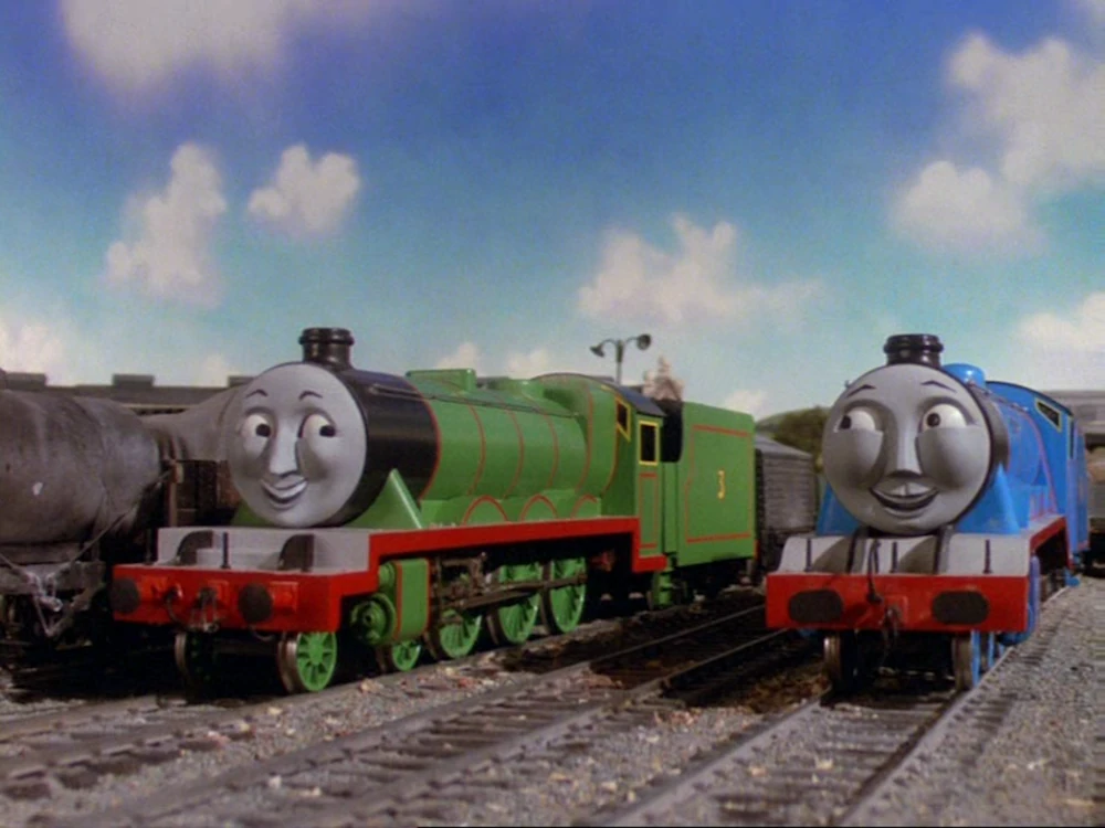 Thomas And Friends Gordon And Henry Laughing By Cartoonscreenshots On Thomas And Friends Gordon And Henry Laughing By Cartoonscreenshots On