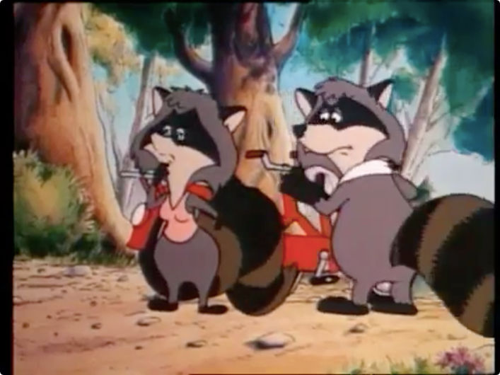 He Raccoons The Raccoons Season 1 Episode 2 Going it Alone Mic by ...