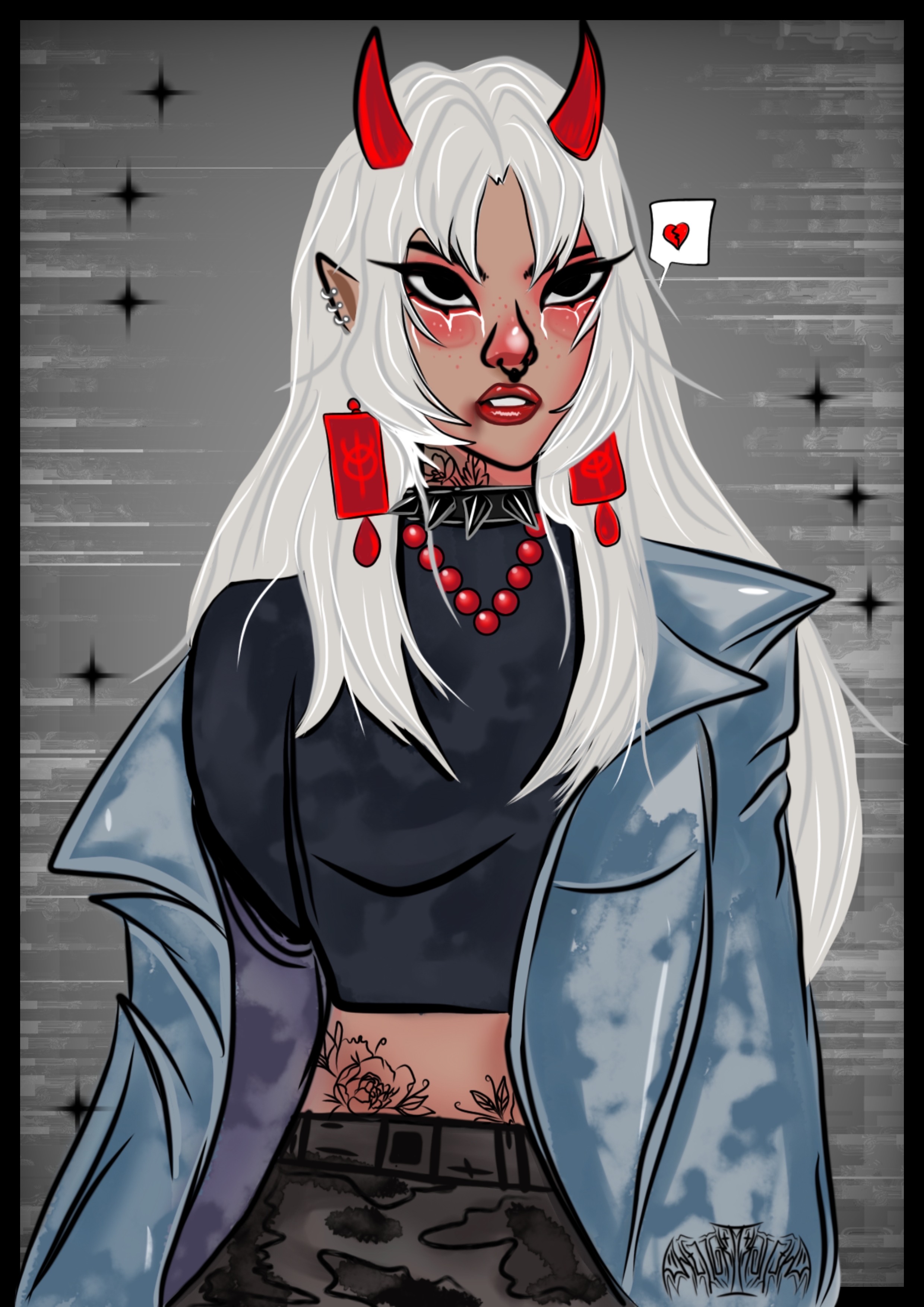 Devil Rapper Girl Devil Anime Girl Tumblr