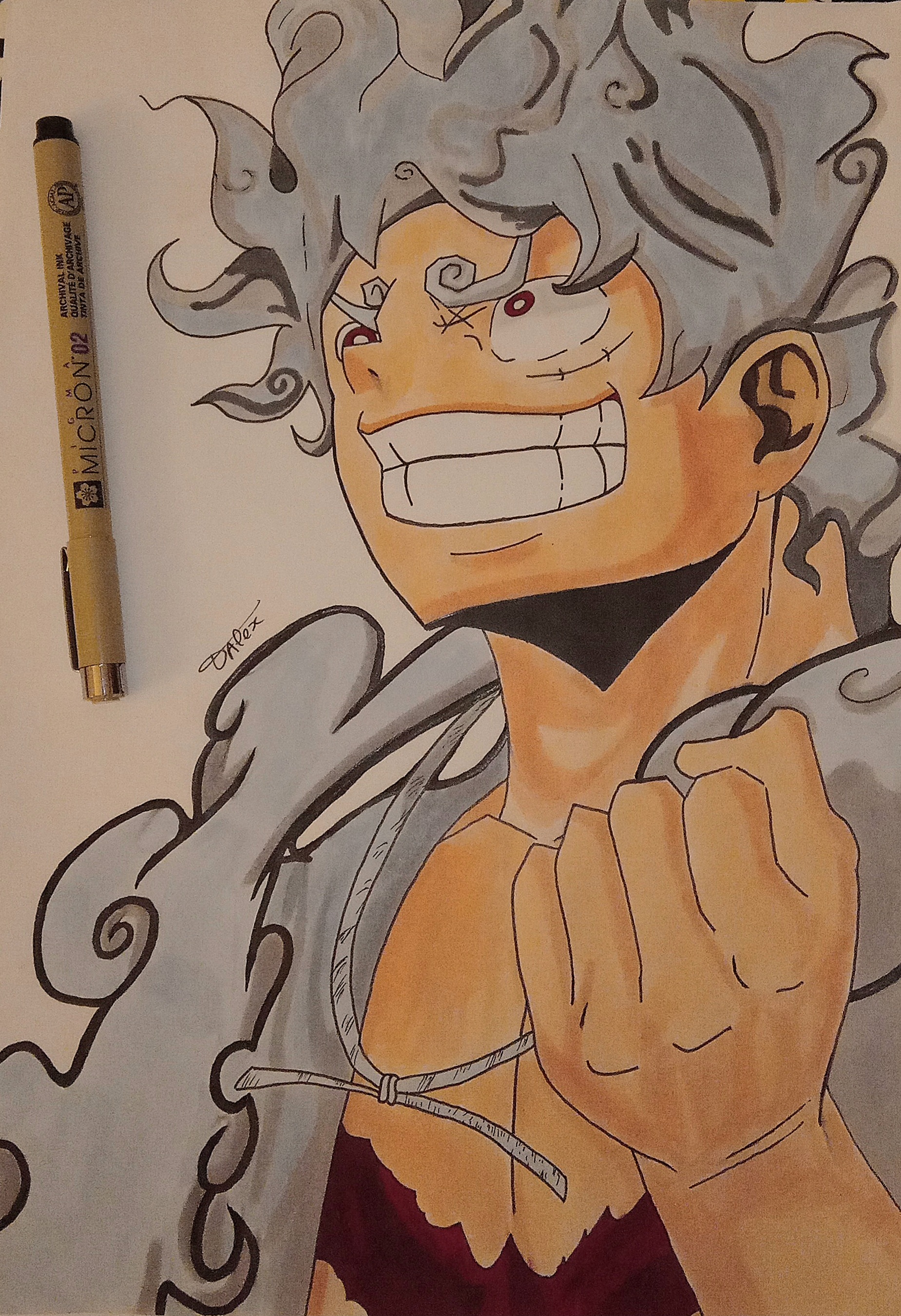 Dessin Luffy Gear 5 A4 By AlexARTmanga On DeviantArt dessin-luffy-gear-5-a4-by-alexartmanga-on-deviantart