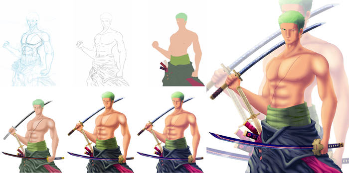 Roronoa Zoro Process