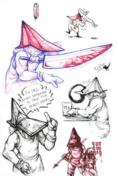 SILENT HILL: Page o' Pyramid Heads 2