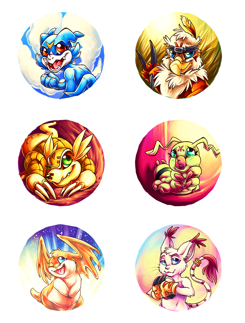 Digimon: more buttons