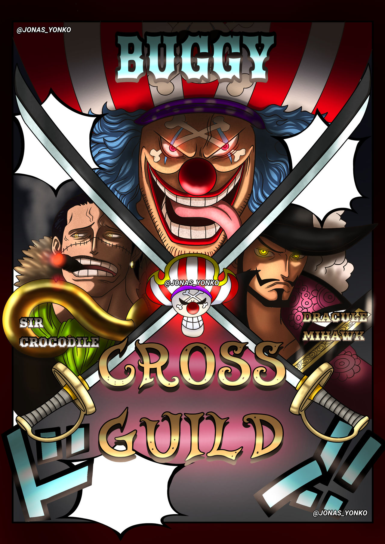 Cross Guild Deviantart CROSS GUILD BUGGY YONKOU by JJDartz on DeviantArt