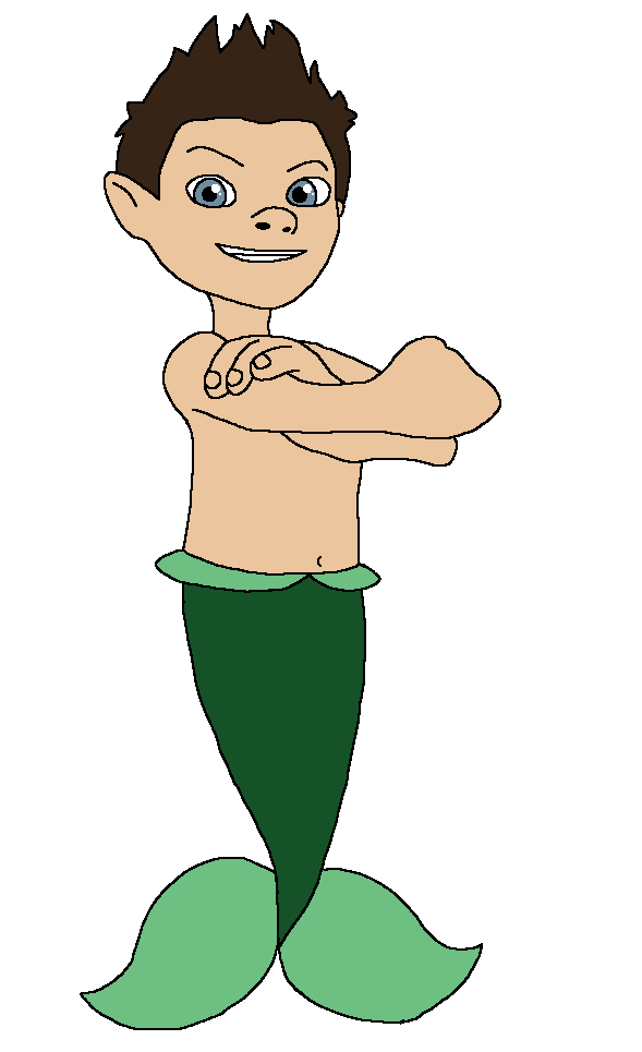 Tree Fu Tom as a merboy by Catarinartes on DeviantArt