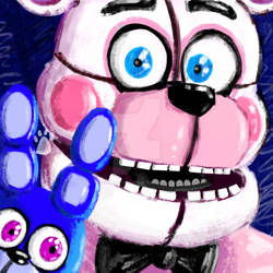 Funtime Freddy and BonBon