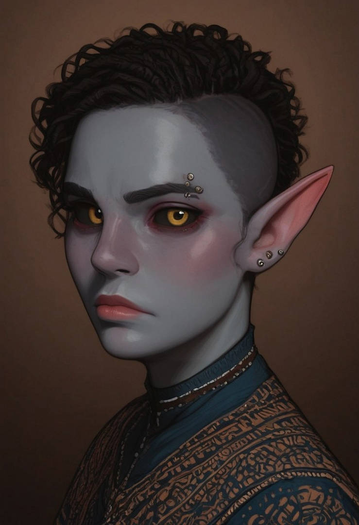 Dunmer Portraits (Multiple) by EigoKawashima on DeviantArt