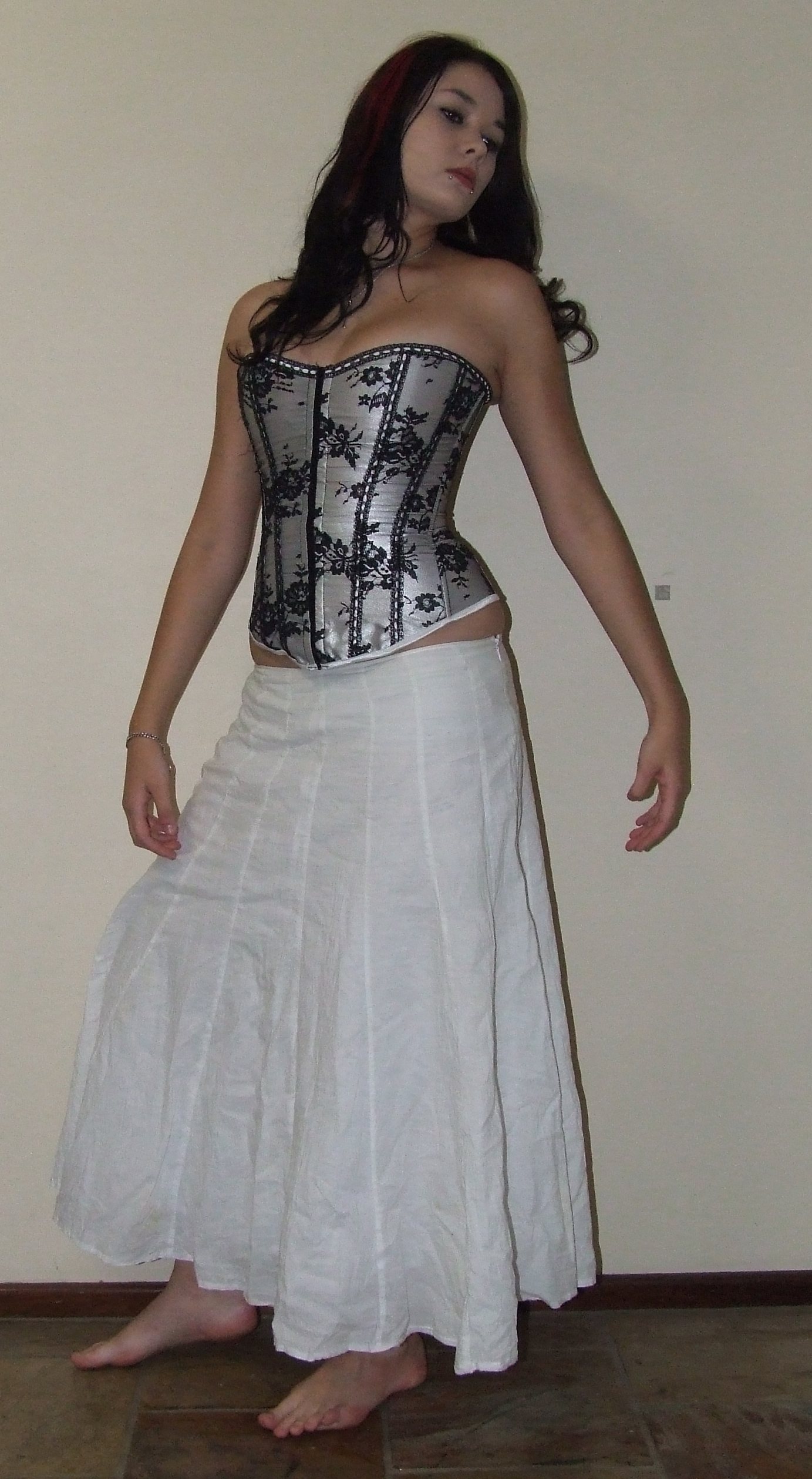 White corset 2