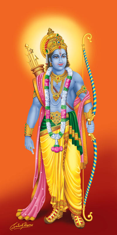 Lord Rama by satishverma on DeviantArt