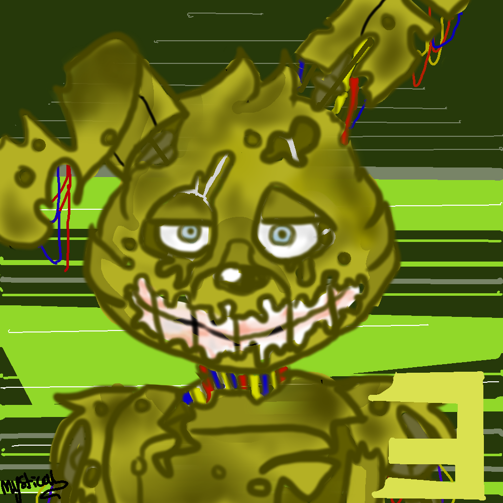 Corrupted Springtrap Springtrap (fnaf 3) by CyroPop on DeviantArt