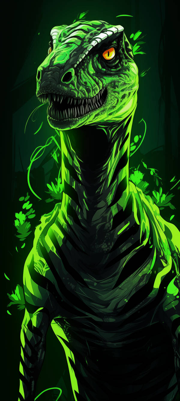 Toxic Raptor Poisonous Raptor 1 by Abstractnezz on DeviantArt