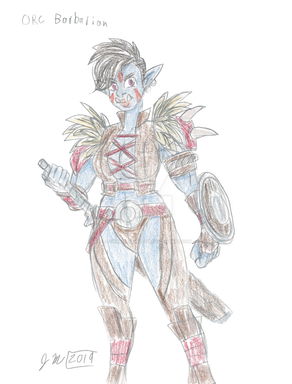 Orc Barbarian
