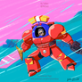 The Captain of the Star Defenders Goes into Battle for SPACE KING!!!!!!!!