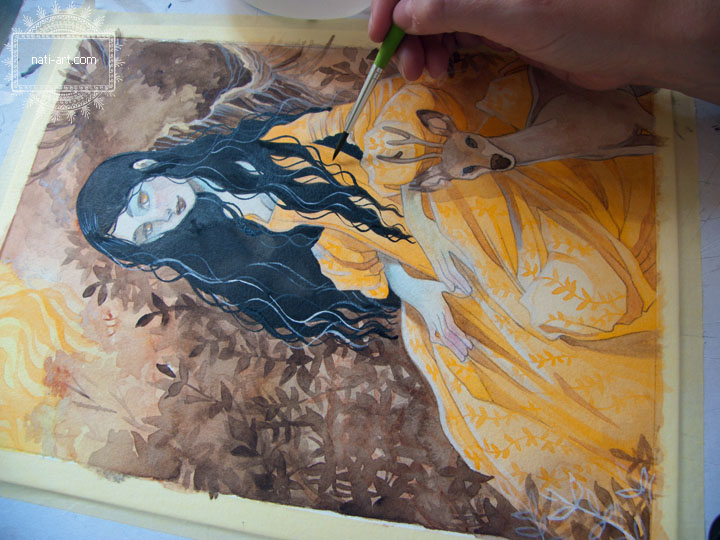 The Princess in Yellow - Work in progress