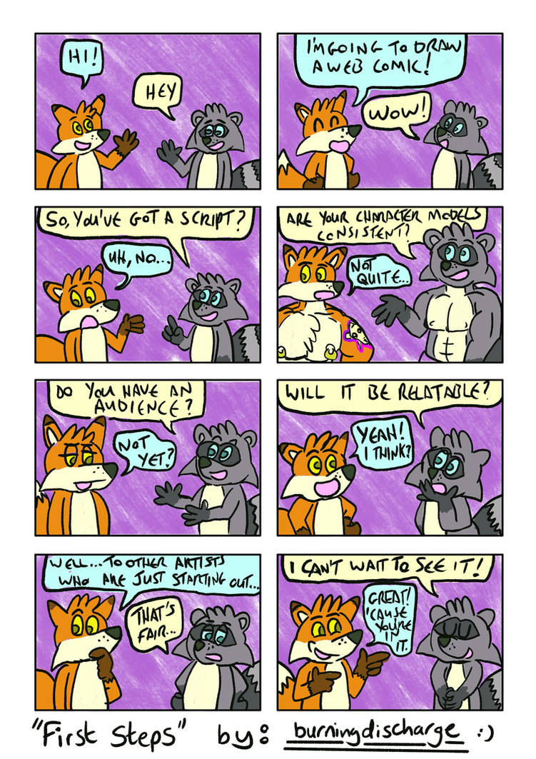 First Steps in Webcomic Design by burningdischarge on DeviantArt