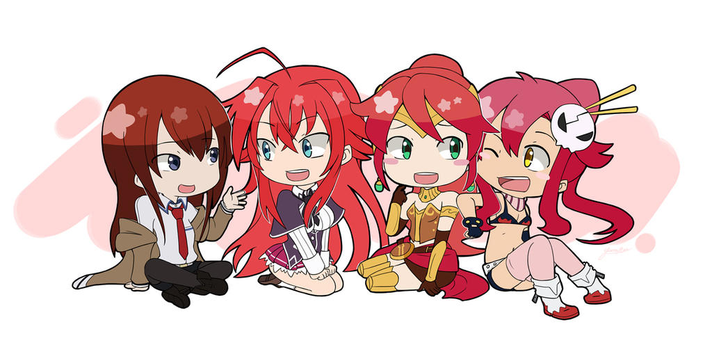 Red head Chibis by Yurax-Mae on DeviantArt