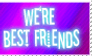 : best friends - stamp :