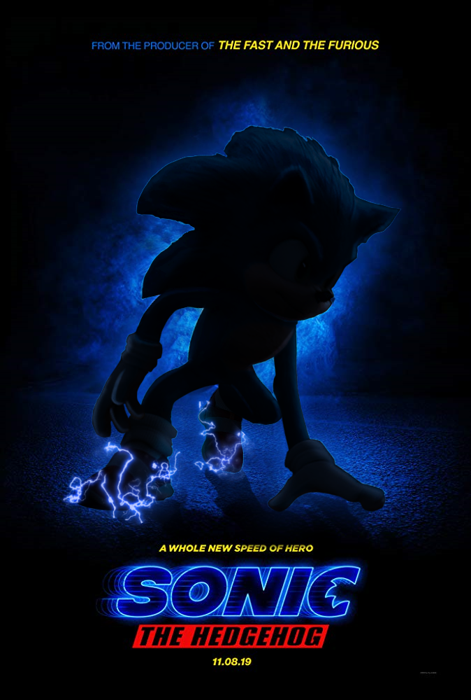Sonic the Hedgehog Movie - Poster by RealSonicSpeed on DeviantArt