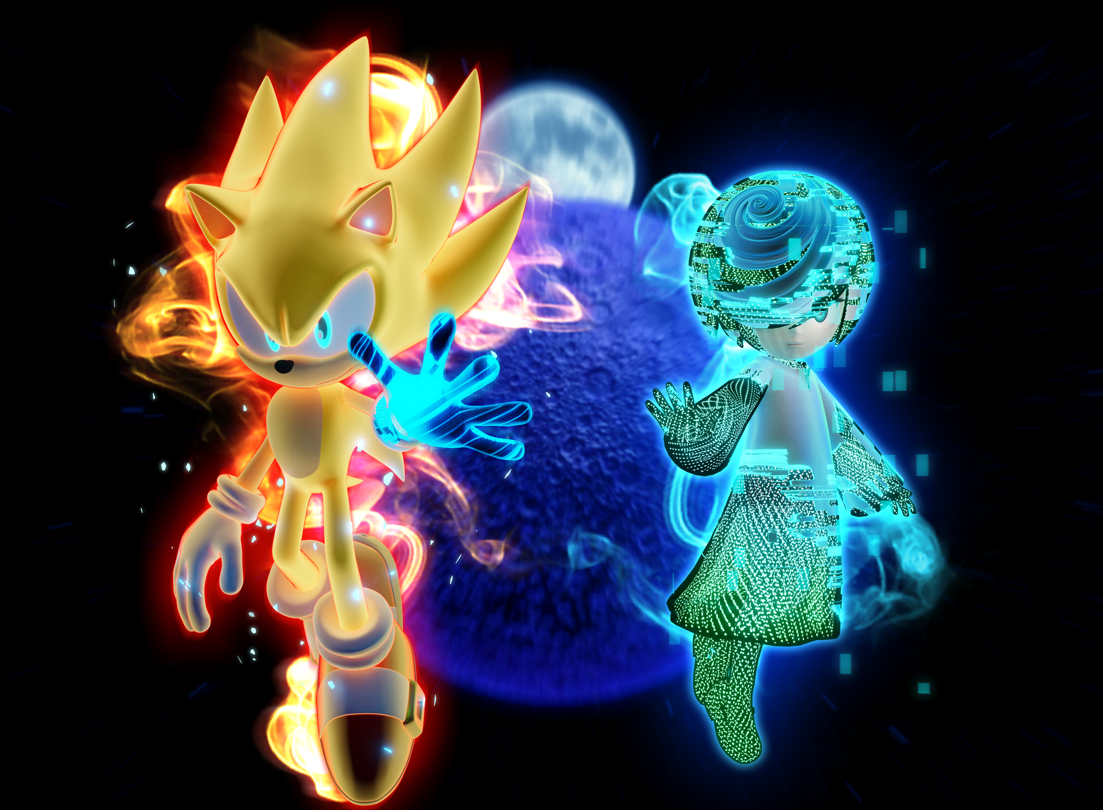 Super Sonic Sonic Frontiers Final Horizon by Deaream on DeviantArt