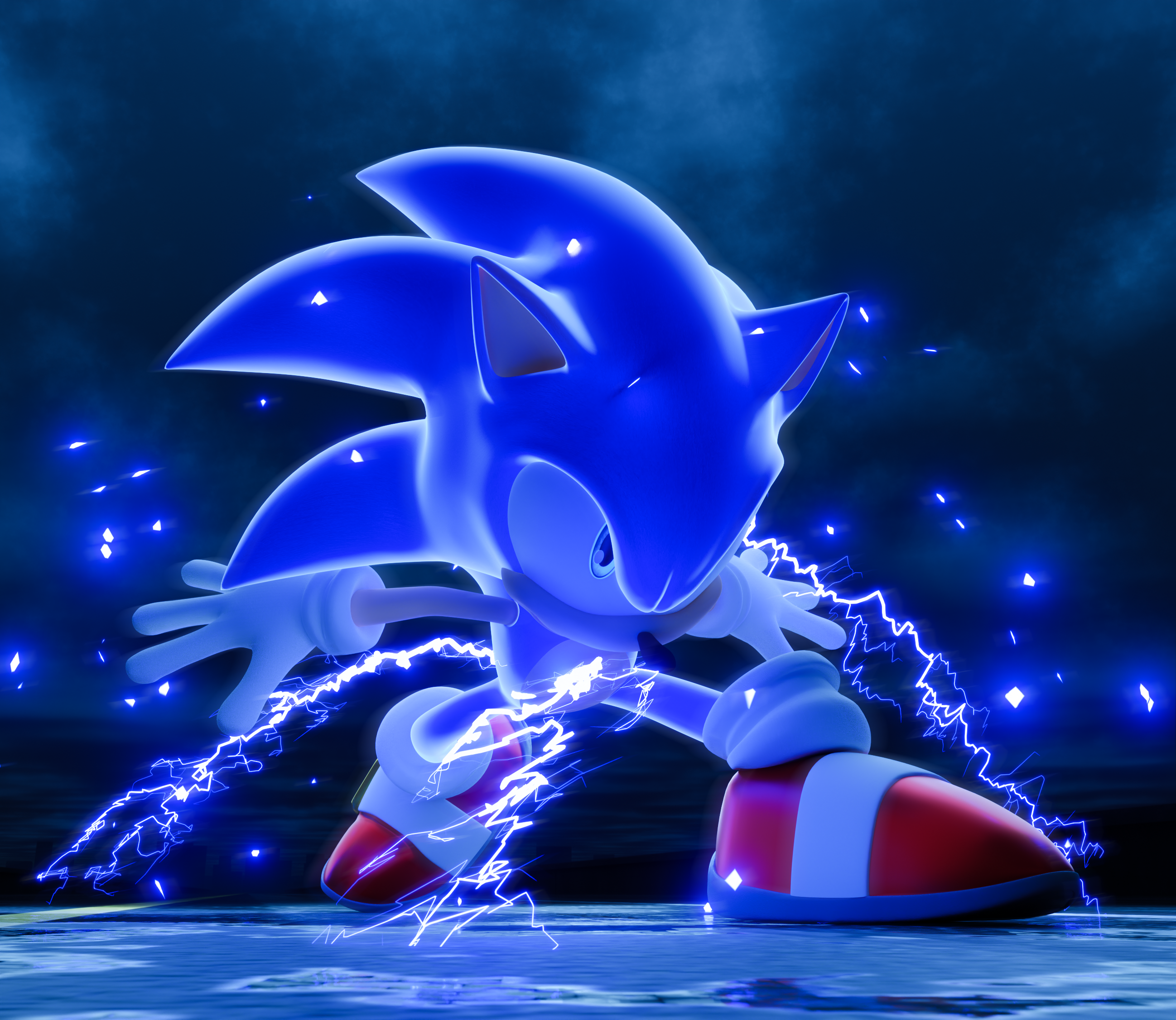 Sonic Frontiers - Super Sonic 2: Cyber Super Sonic by rossyfilms on  DeviantArt