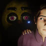 Behind you