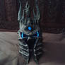 Lich king Helmet with light