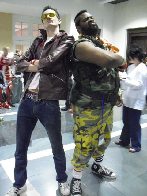 Travis Touchdown and Mr.T