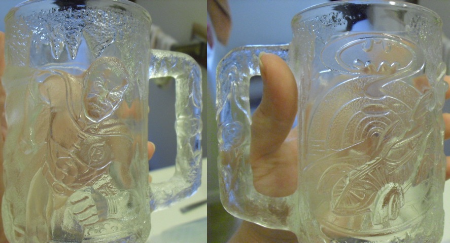 1995 Batman Forever Robin Glass Mug