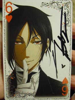 Sebastian Michaelis Autograph